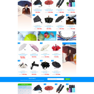 Theme wordpress sạch Áo mưa #MTWP.aomua00