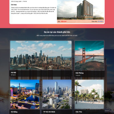 Theme wordpress sạch Bất động sản #MTWP.bds13