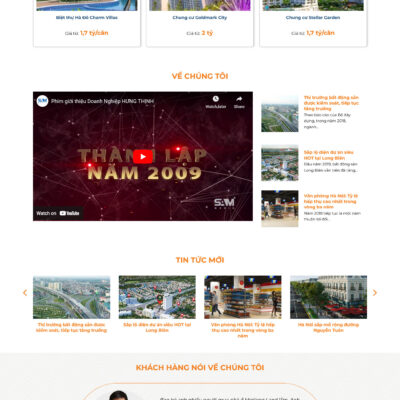 Theme wordpress sạch Bất động sản #MTWP.bds18