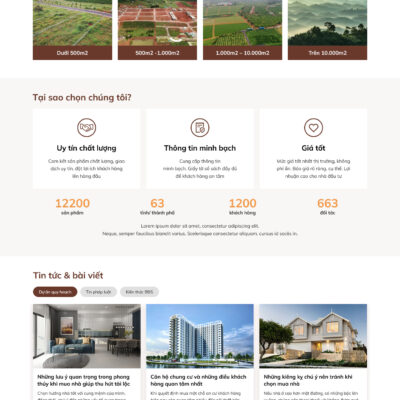 Theme wordpress sạch Bất động sản #MTWP.bds33