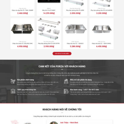 Theme wordpress sạch Bếp từ #MTWP.beptu02