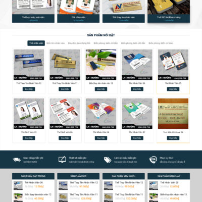 Theme wordpress sạch Biển chức danh #MTWP.bienchucdanh00