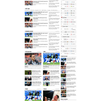 Theme wordpress sạch Bóng đá #MTWP.bongda00