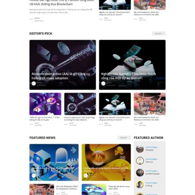 Theme wordpress sạch Coin #MTWP.coin00