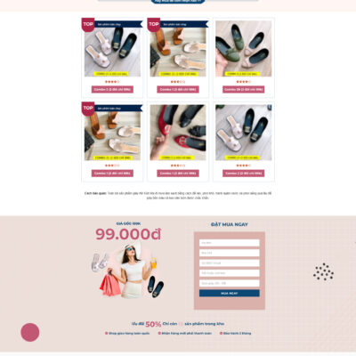 Theme wordpress sạch Dép #MTWP.dep00