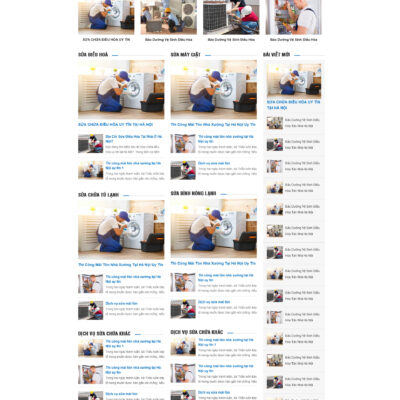 Theme wordpress sạch Điện lạnh #MTWP.dienlanh02