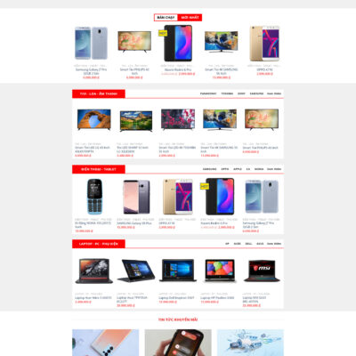 Theme wordpress sạch Điện máy #MTWP.dienmay04