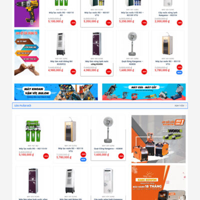 Theme wordpress sạch Điện máy #MTWP.dienmay06