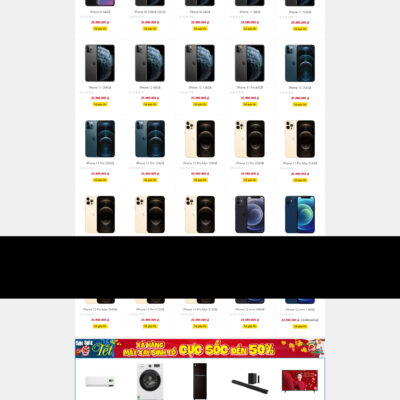 Theme wordpress sạch Điện máy Xanh #MTWP.dienmayxanh02