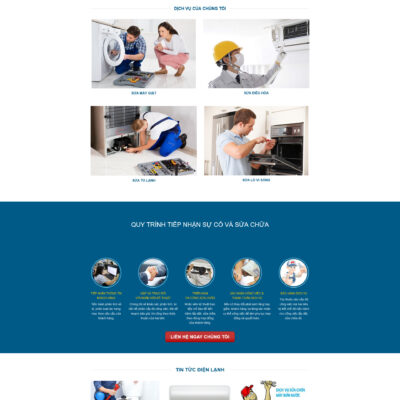 Theme wordpress sạch Điện nước #MTWP.diennuoc02