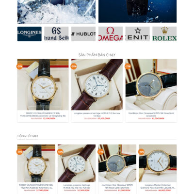 Theme wordpress sạch Đồng hồ #MTWP.dongho03