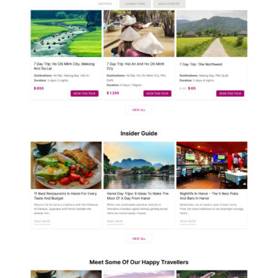 Theme wordpress sạch Du lịch #MTWP.dulich00