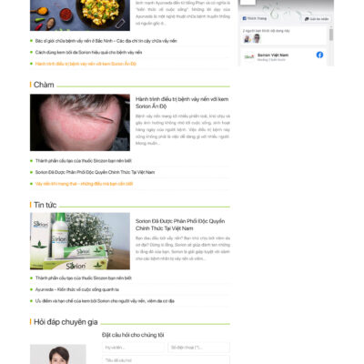 Theme wordpress sạch Dược phẩm #MTWP.duocpham04