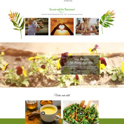 Theme wordpress sạch Health Coach #MTWP.healthcoach00