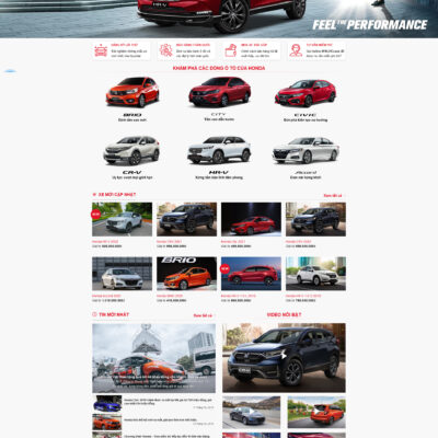 Theme wordpress sạch Honda #MTWP.honda02
