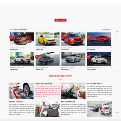Theme wordpress sạch Honda #MTWP.honda03