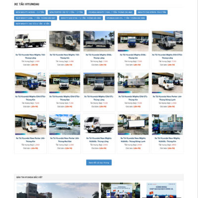 Theme wordpress sạch Hyundai #MTWP.hyundai01