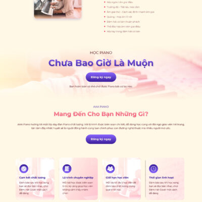 Theme wordpress sạch Khóa học đàn piano #MTWP.khoahocdanpiano00