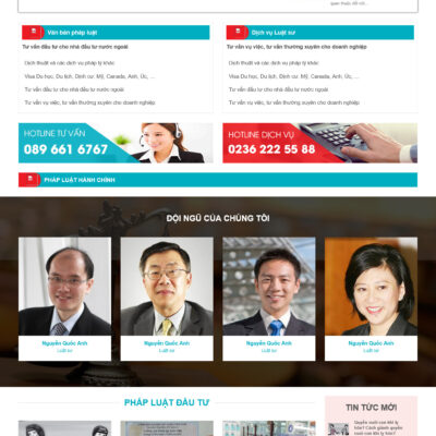 Theme wordpress sạch Luật sư #MTWP.luatsu00
