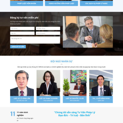 Theme wordpress sạch Luật sư #MTWP.luatsu03