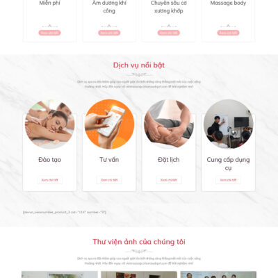 Theme wordpress sạch Massage #MTWP.massage00