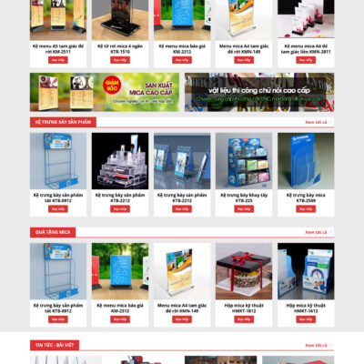 Theme wordpress sạch Mica #MTWP.mica00