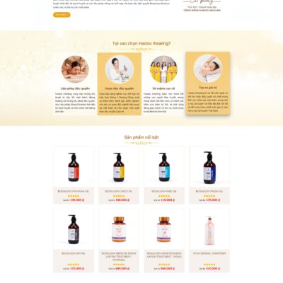 Theme wordpress sạch Mỹ phẩm #MTWP.mypham04