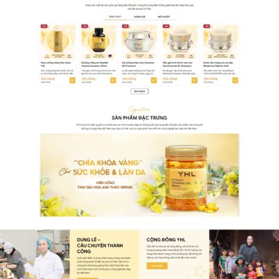 Theme wordpress sạch Mỹ phẩm #MTWP.mypham05