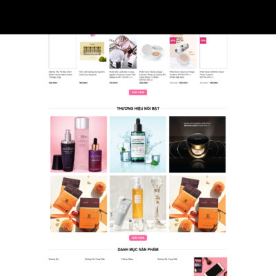 Theme wordpress sạch Mỹ phẩm #MTWP.mypham05