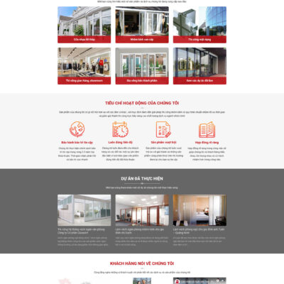 Theme wordpress sạch Nhôm kính #MTWP.nhomkinh00