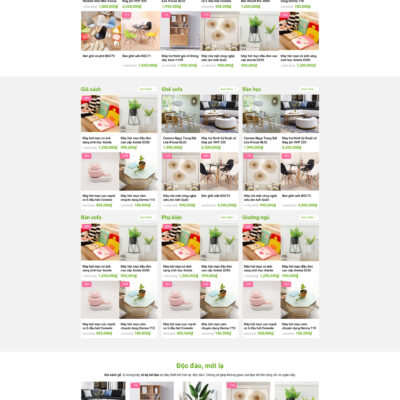 Theme wordpress sạch Nội thất #MTWP.noithat13