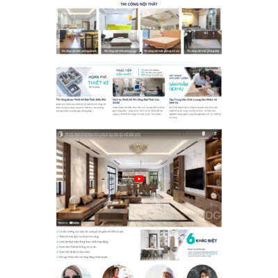 Theme wordpress sạch Nội thất #MTWP.noithat14