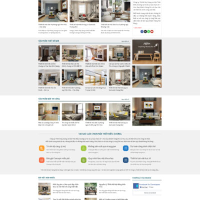 Theme wordpress sạch Nội thất #MTWP.noithat04