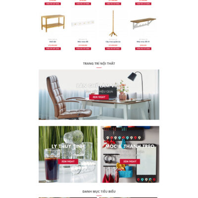 Theme wordpress sạch Nội thất #MTWP.noithat07