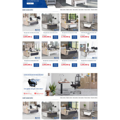 Theme wordpress sạch Nội thất Govi #MTWP.noithatgovi00