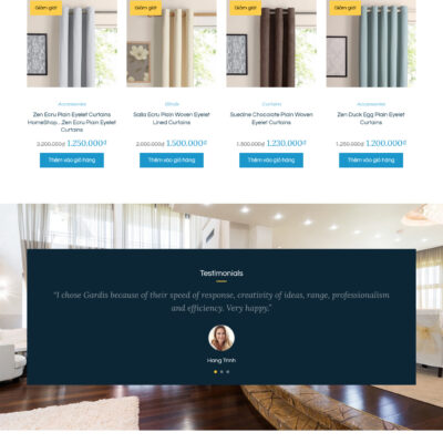 Theme wordpress sạch Rèm cửa #MTWP.remcua00
