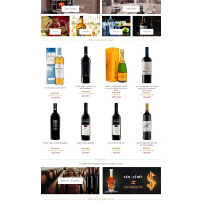 Theme wordpress sạch Shop rượu #MTWP.shopruou00