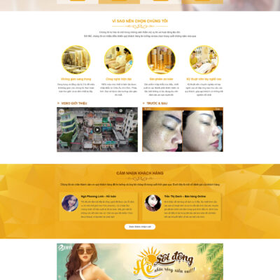 Theme wordpress sạch Spa #MTWP.spa01