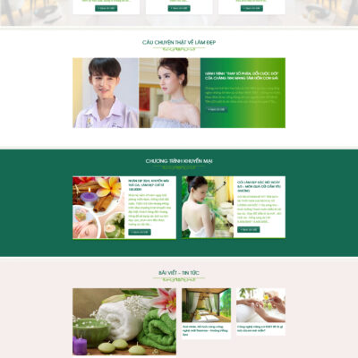 Theme wordpress sạch Spa #MTWP.spa03