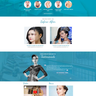 Theme wordpress sạch Spa #MTWP.spa04