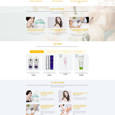 Theme wordpress sạch Spa #MTWP.spa05