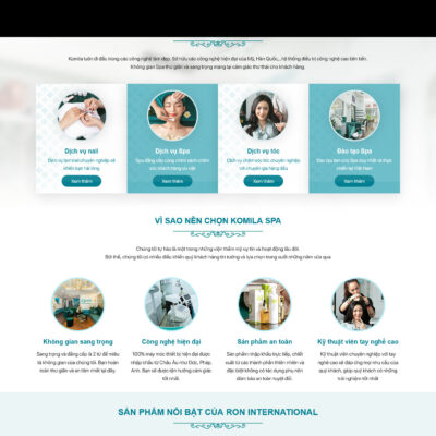 Theme wordpress sạch Spa #MTWP.spa07