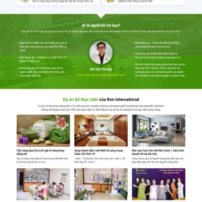 Theme wordpress sạch Spa #MTWP.spa09