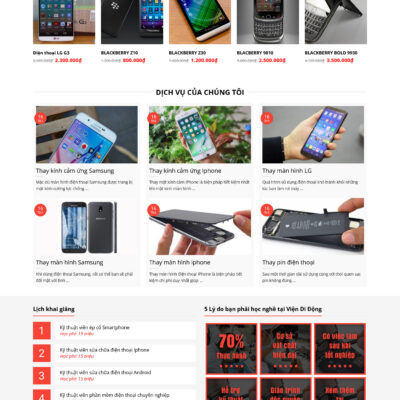 Theme wordpress sạch Sửa điện thoại #MTWP.suadienthoai00