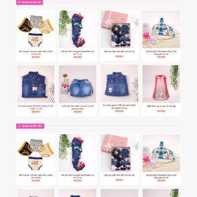 Theme wordpress sạch Thời trang #MTWP.thoitrang03