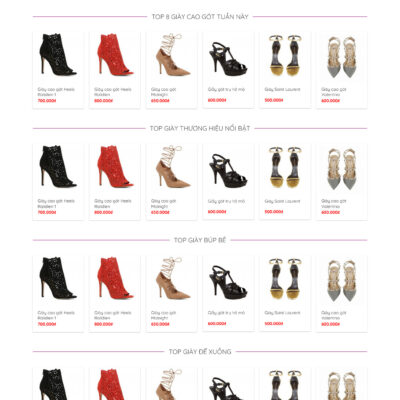 Theme wordpress sạch Thời trang #MTWP.thoitrang05