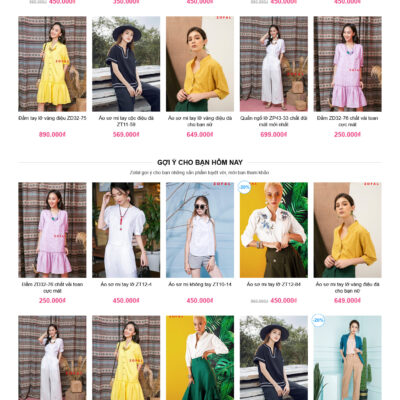 Theme wordpress sạch Thời trang #MTWP.thoitrang07