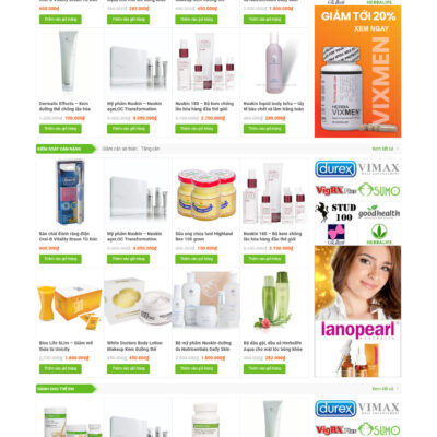 Theme wordpress sạch Thực phẩm #MTWP.thucpham14