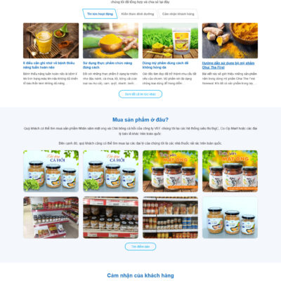 Theme wordpress sạch Thực phẩm #MTWP.thucpham19