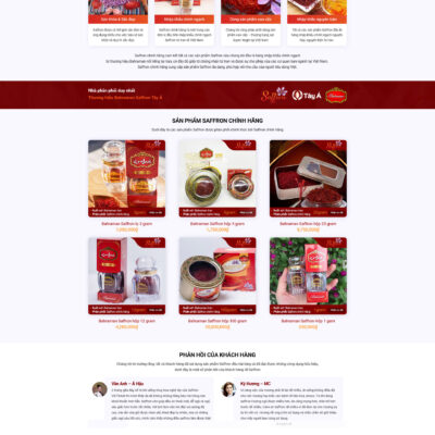 Theme wordpress sạch Thực phẩm #MTWP.thucpham06